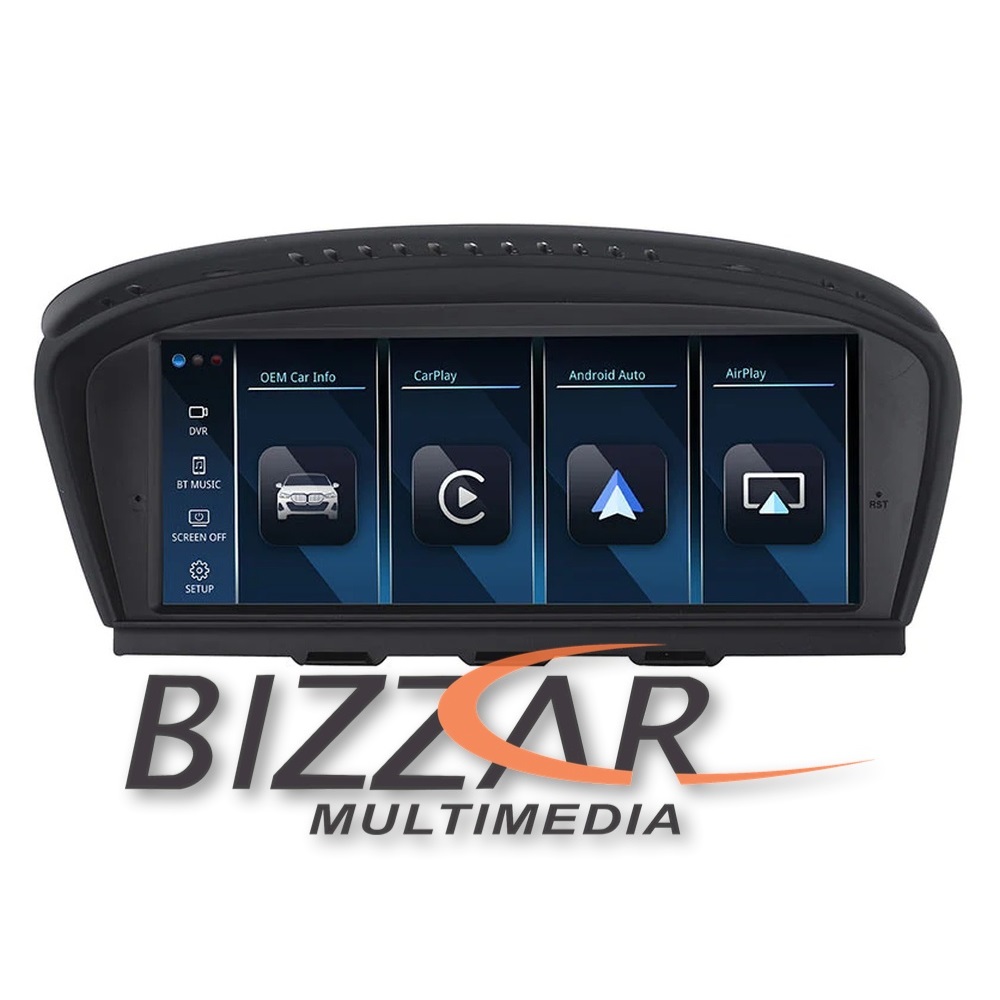 Bizzar bmw 3er/5er/6er (E90/e60/e63) Linux Apple Carplay | Android Auto Screen 10.25″ hd Anti-Reflection u-bm-9210gn