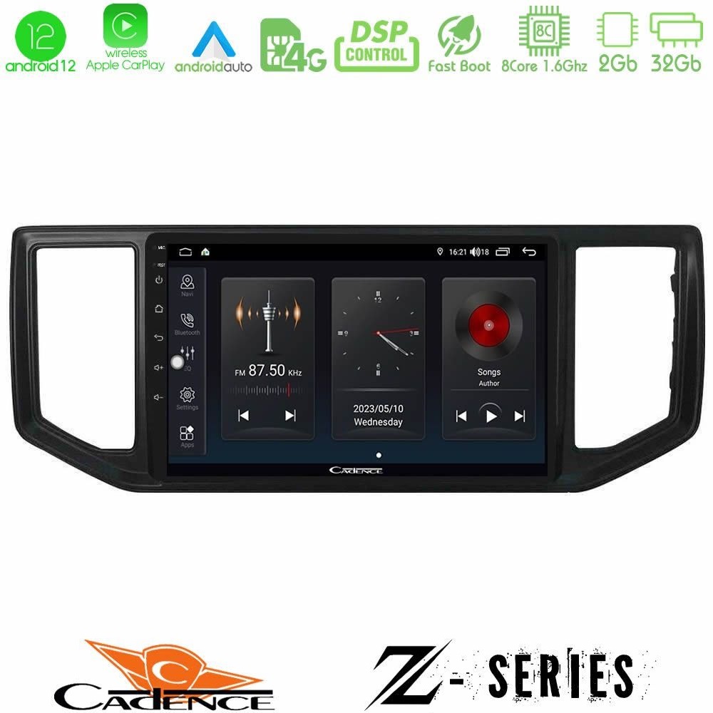 Cadence z Series vw Amarok 2017-2022 8core Android12 2+32gb Navigation Multimedia Tablet 9 u-z-Vw1136