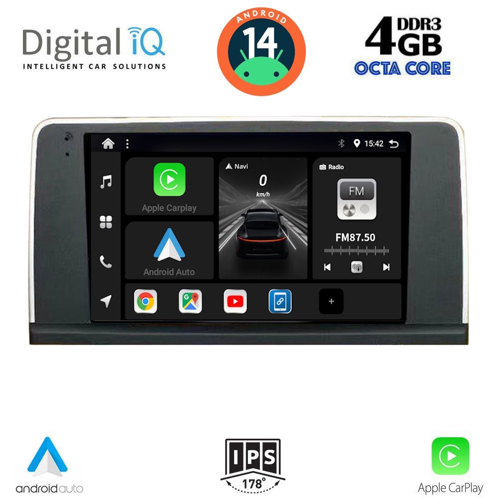 DIGITAL IQ BXF 6050_CPA CLIMA (9inc) (NBT) MULTIMEDIA TABLET for BMW S.3-4 (F30-32) mod. 2012-2018