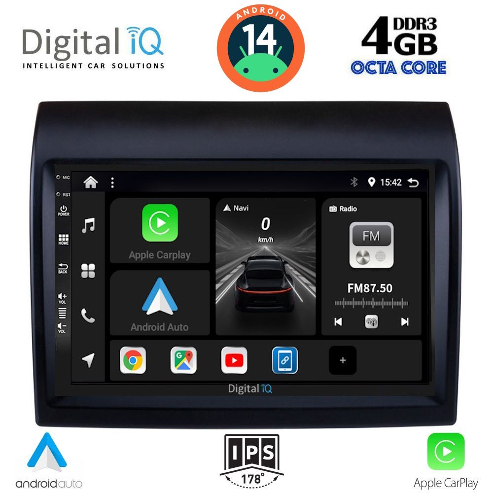 DIGITAL IQ BXF 6141_CPA (9inc) MULTIMEDIA TABLET for FIAT DUCATO – CITROEN JUMPER – PEUGEOT BOXER mod. 2011-2021