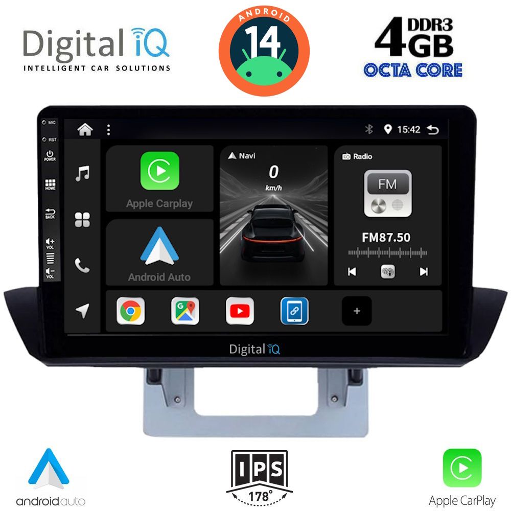 DIGITAL IQ BXF 6364_CPA DASH (9inc) MULTIMEDIA TABLET for MAZDA BT50 mod. 2012-2019