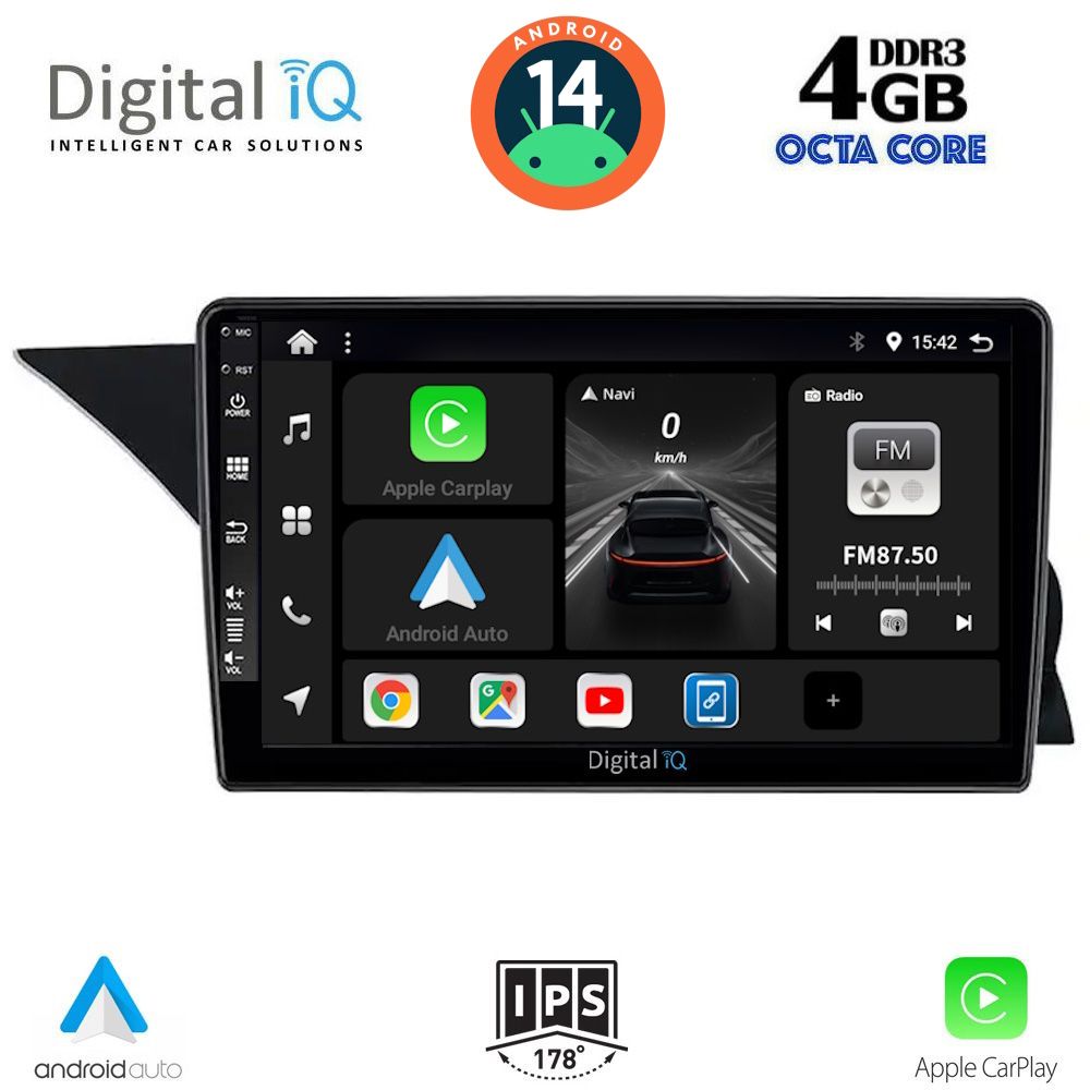 DIGITAL IQ BXF 6412_CPA (NTG 4.5) (9inc) MULTIMEDIA TABLET for MERCEDES GLK (X204) mod. 2013-2017