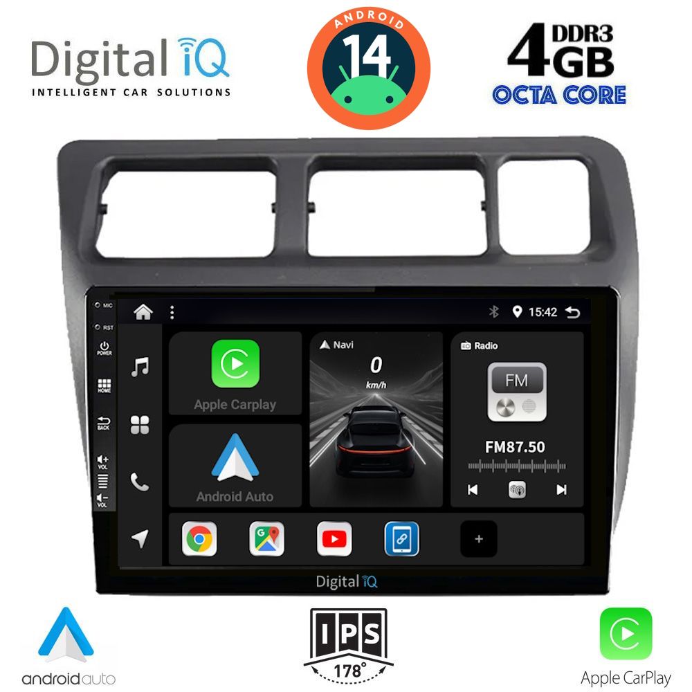 DIGITAL IQ BXF 6710_CPA (9inc) MULTIMEDIA TABLET for TOYOTA COROLLA mod. 1992-1997