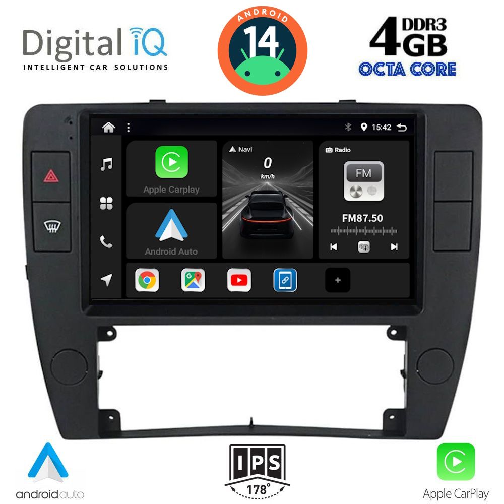 DIGITAL IQ BXF 6749_CPA (9inc) MULTIMEDIA TABLET for VW PASSAT mod. 2000-2005