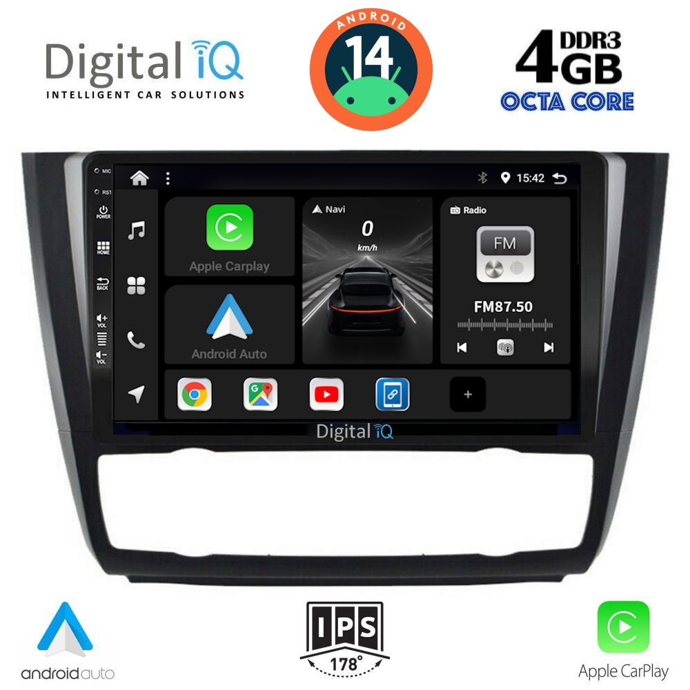 DIGITAL IQ BXF 6040_CPA CLIMA (9inc) MULTIMEDIA TABLET for BMW S.1 E81-82-87-88 mod. 2004-2013