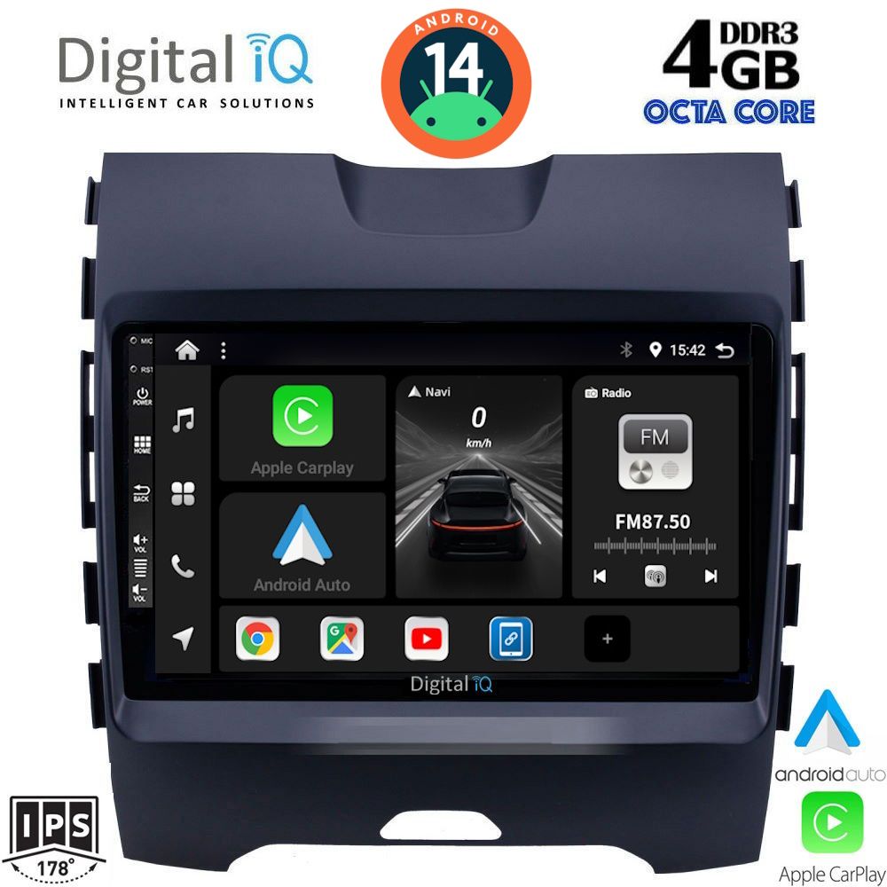 DIGITAL IQ BXF 6152_CPA (9inc) MULTIMEDIA TABLET for FORD EDGE mod. 2015>