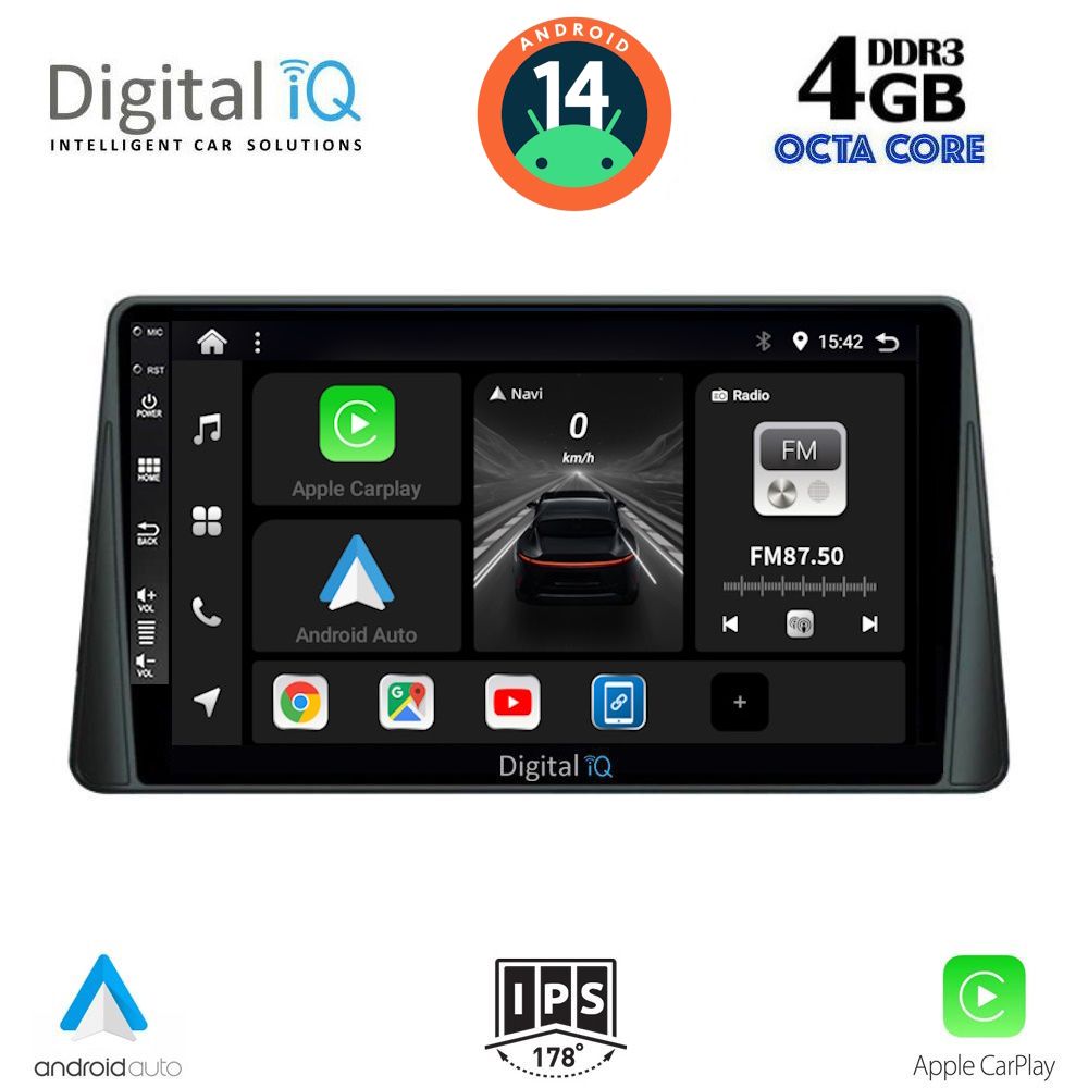 DIGITAL IQ BXF 6158_CPA (9inc) MULTIMEDIA TABLET for FORD FOCUS mod. 2019>