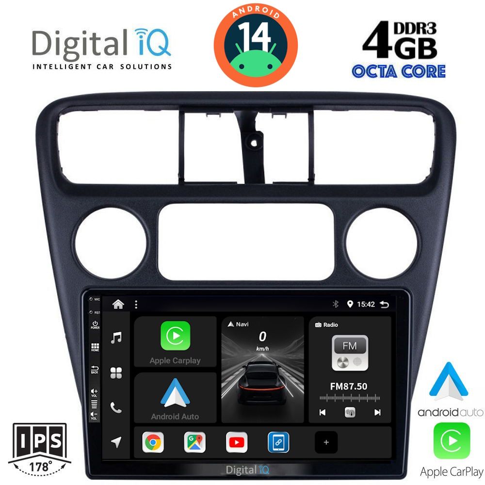 DIGITAL IQ BXF 6181_CPA (9inc) MULTIMEDIA TABLET for HONDA ACCORD COUPE mod. 1998-2004