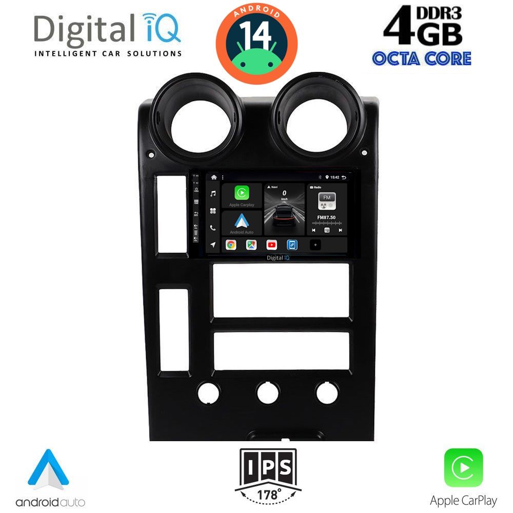 DIGITAL IQ BXF 6215_CPA (9inc) MULTIMEDIA TABLET for HUMMER H2 mod. 2001-2007