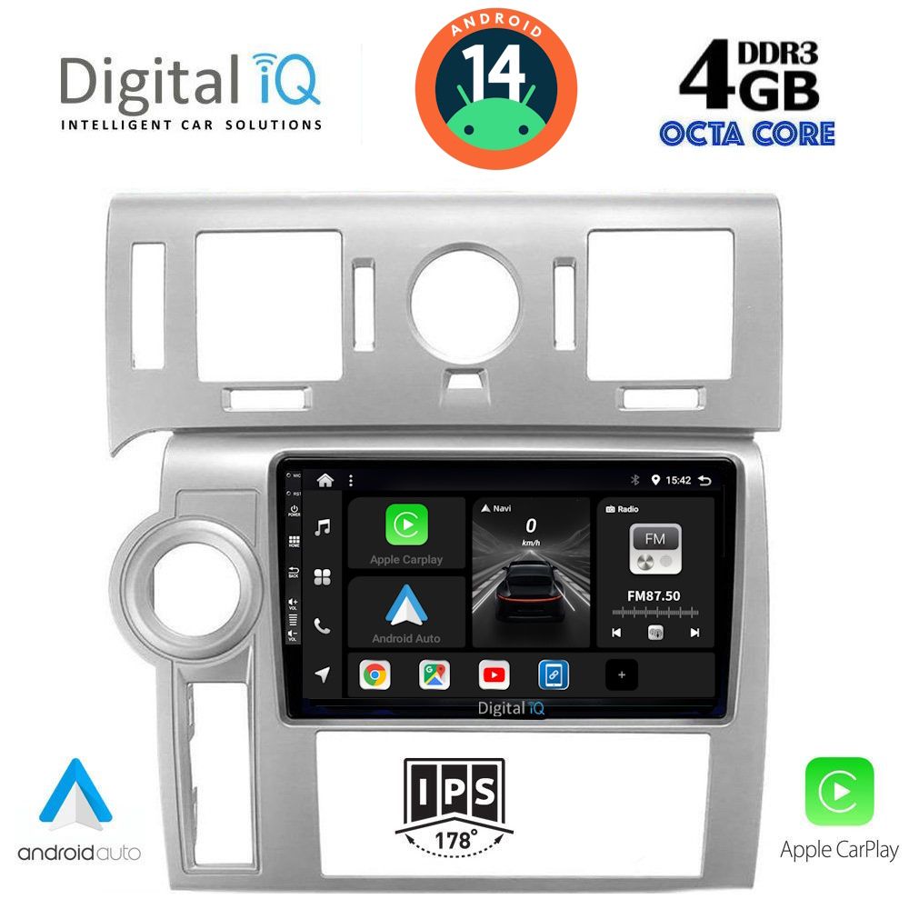 DIGITAL IQ BXF 6216_CPA (9inc) MULTIMEDIA TABLET for HUMMER H2 mod. 2008-2009