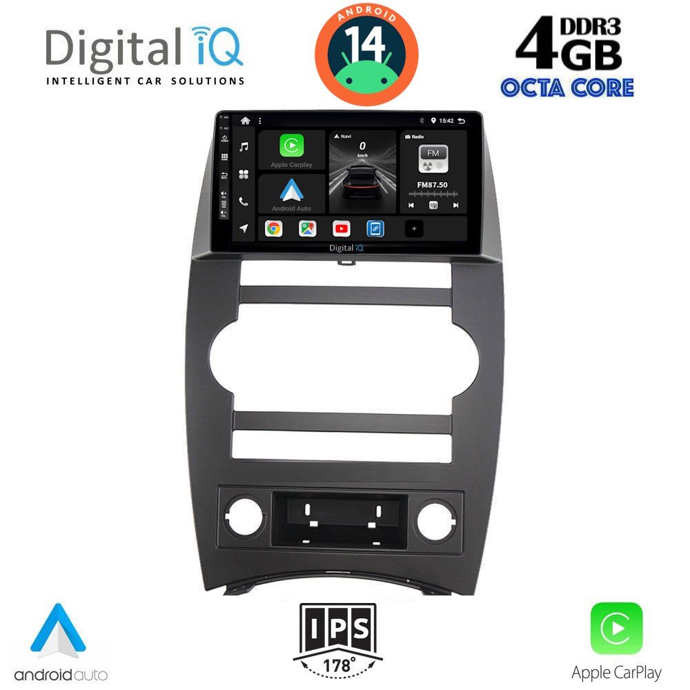 DIGITAL IQ BXF 6274_CPA (9inc) MULTIMEDIA TABLET for JEEP COMMANDER mod. 2007-2009