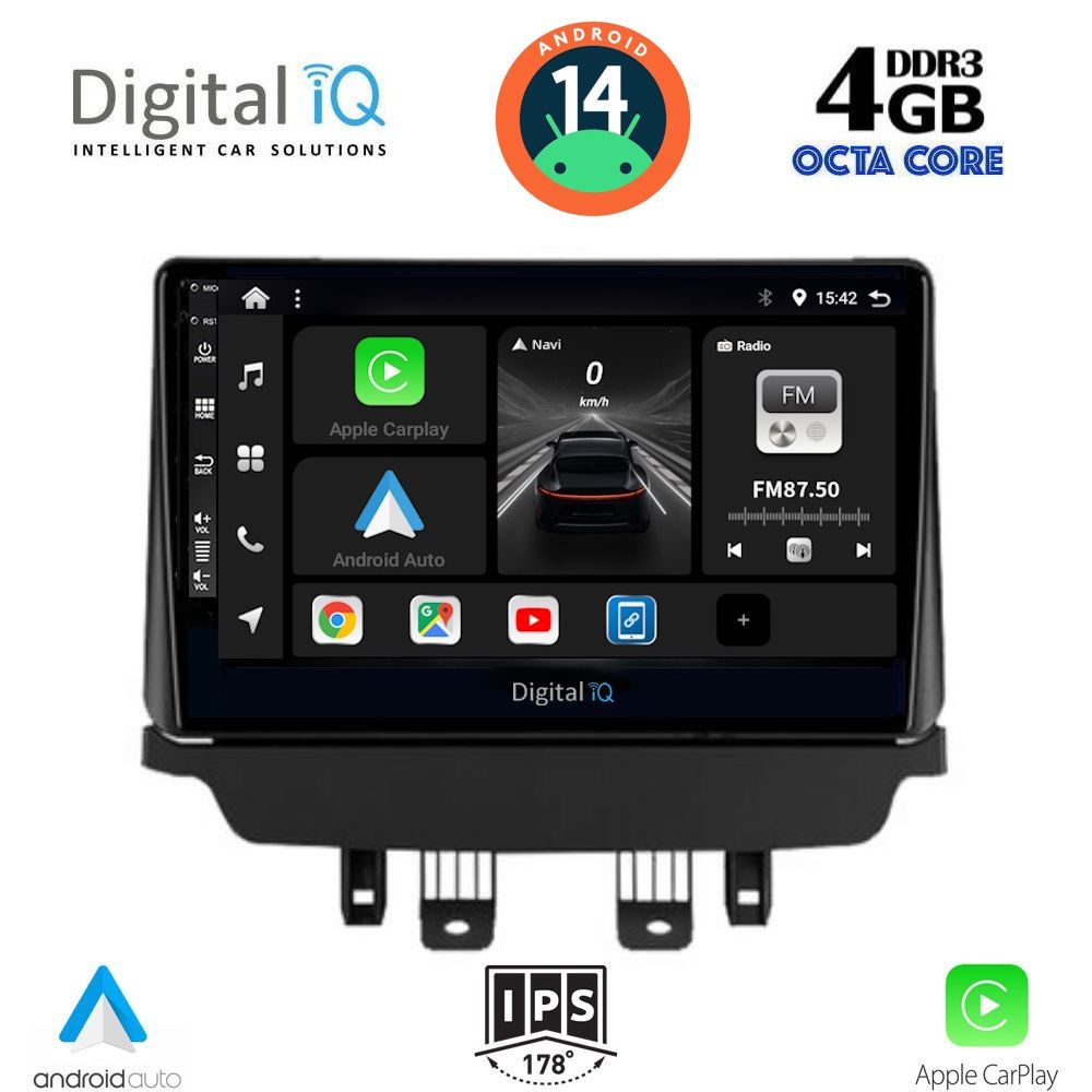 DIGITAL IQ BXF 6362_CPA (9inc) MULTIMEDIA TABLET for MAZDA 2 mod. 2014>