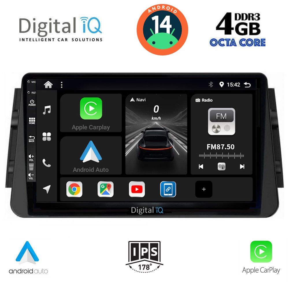 DIGITAL IQ BXF 6460_CPA (9inc) MULTIMEDIA TABLET for NISSAN MICRA mod. 2017>