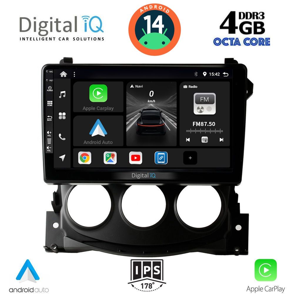 DIGITAL IQ BXF 6479_CPA (9inc) MULTIMEDIA TABLET for NISSAN 370Z mod. 2009-2012