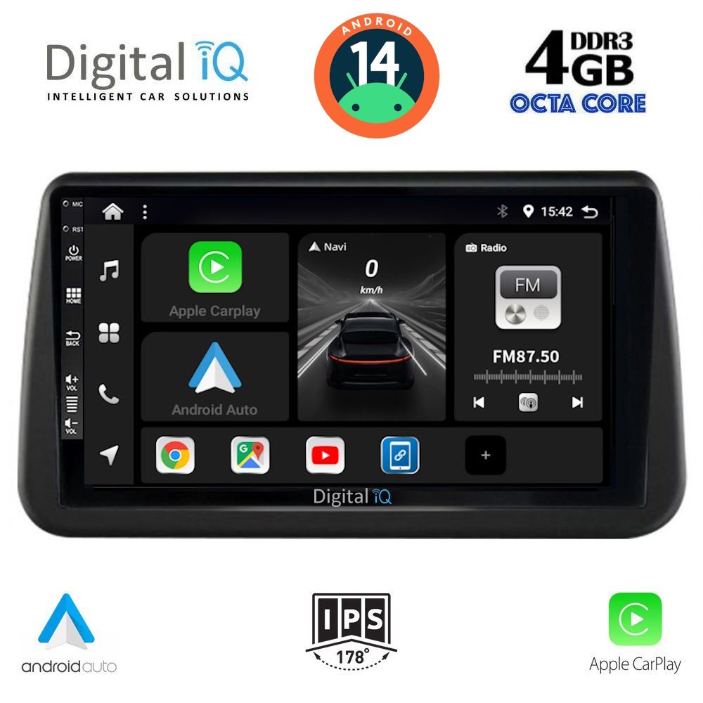 DIGITAL IQ BXF 6494_CPA (9inc) MULTIMEDIA TABLET for OPEL MERIVA mod. 2010-2017