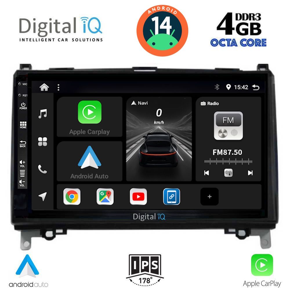 DIGITAL IQ BXF 6400_CPA (9inc) MULTIMEDIA TABLET for MERCEDES A – B -SPRINTER – VITO mod. 2007&gt;