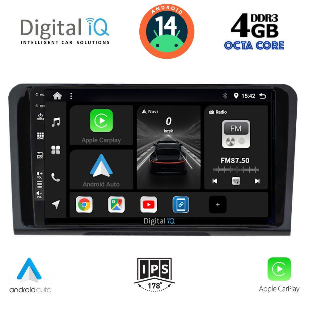 DIGITAL IQ BXF 6414_CPA (9inc) MULTIMEDIA TABLET for MERCEDES ML (W164) – GL (X164) mod. 2005-2011