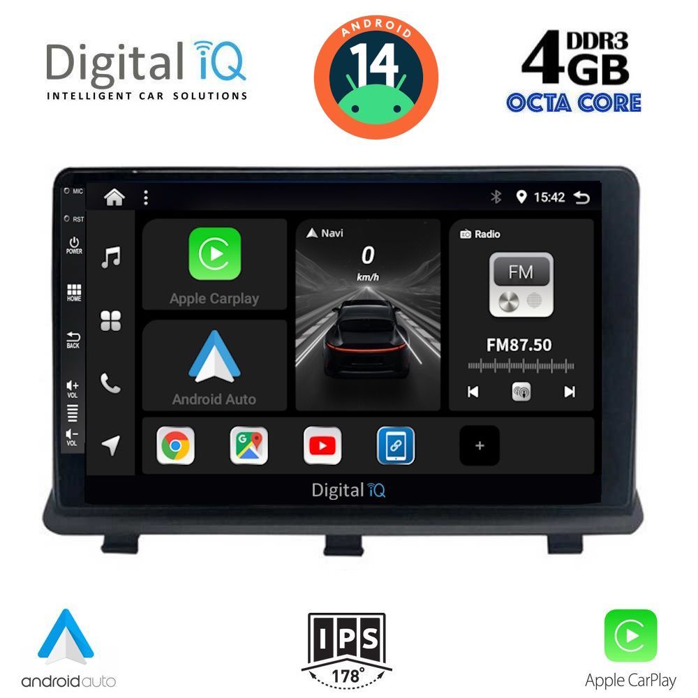 DIGITAL IQ BXF 6480_CPA (9inc) MULTIMEDIA TABLET for OPEL ANTARA mod. 2006>