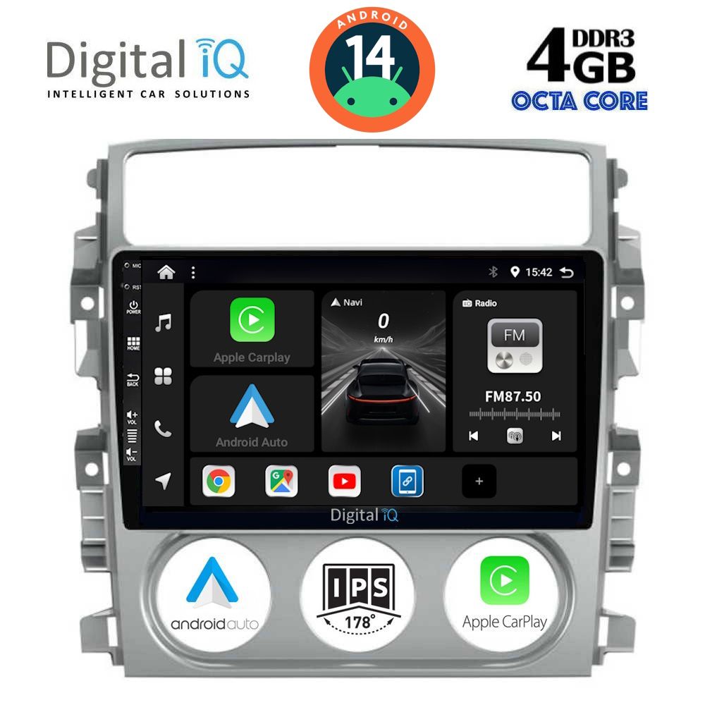 DIGITAL IQ BXF 6681_CPA (9inc) MULTIMEDIA TABLET for SUZUKI LIANA mod. 2001-2007