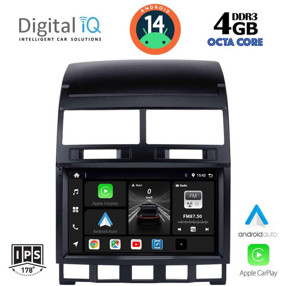 DIGITAL IQ BXF 6765_CPA (9inc) MULTIMEDIA TABLET for VW TOUAREG mod. 2003-2011