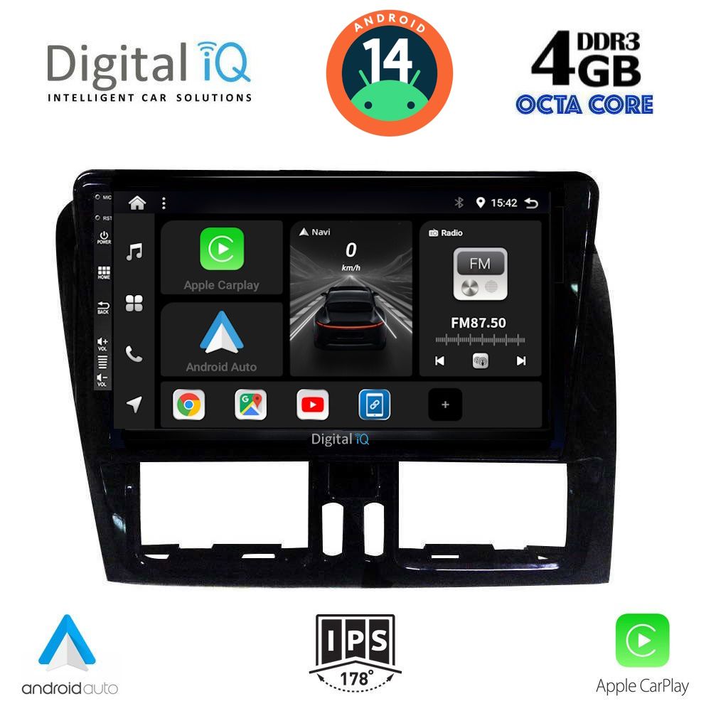 DIGITAL IQ BXF 6787_CPA (9inc) MULTIMEDIA TABLET for VOLVO XC60 mod. 2009-2017