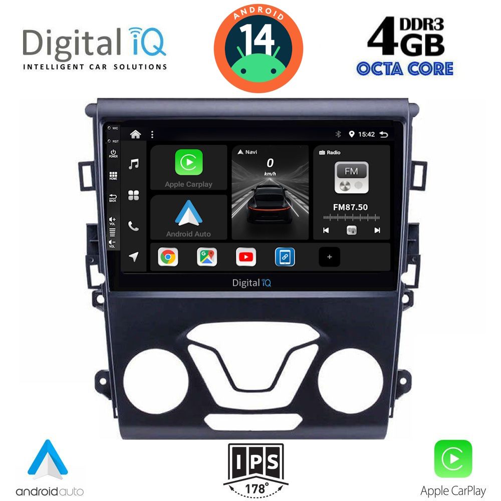 DIGITAL IQ BXF 6164_CPA A/C (9inc) MULTIMEDIA TABLET for FORD MONDEO mod. 2014>