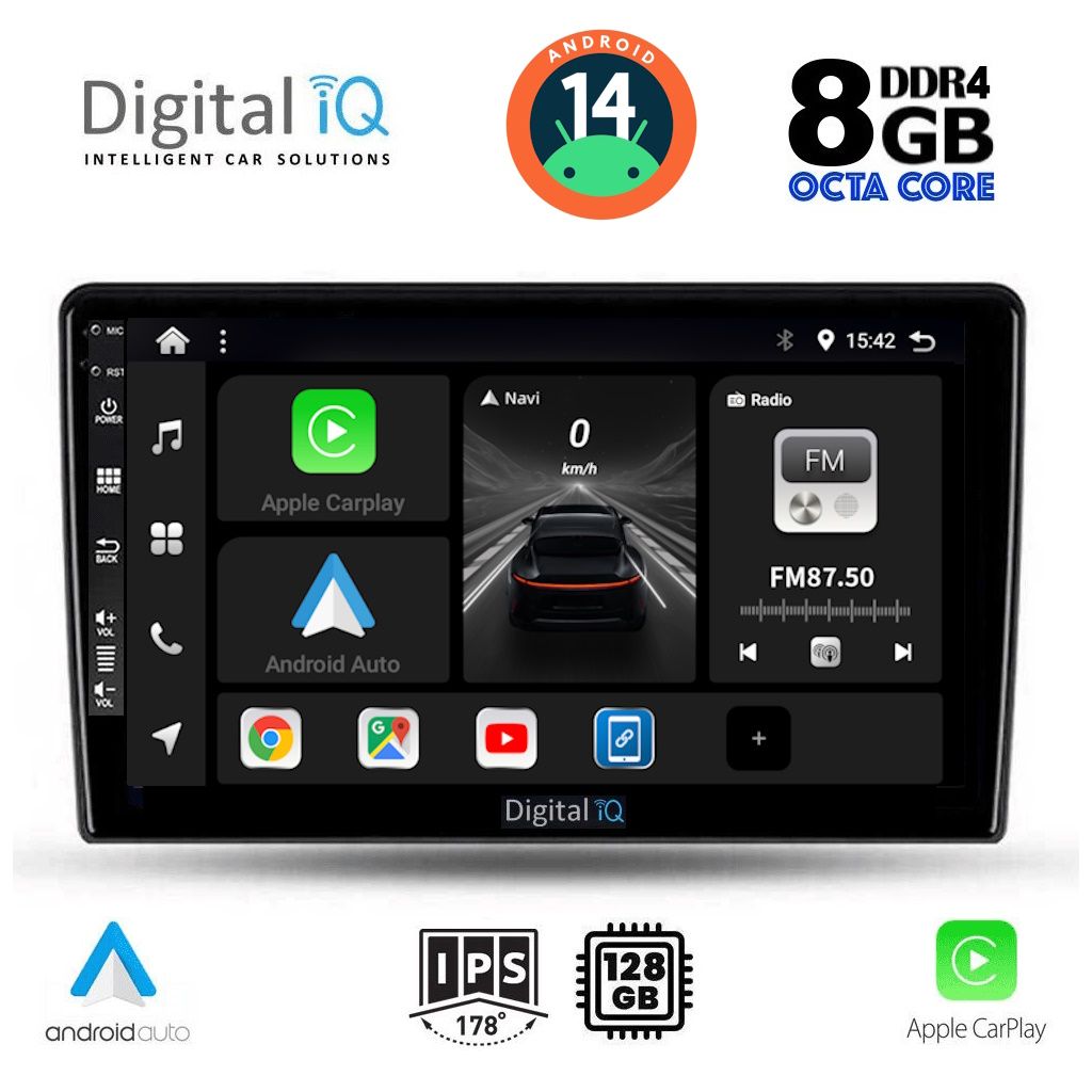 DIGITAL IQ BXF 7103B_CPA (9inc) MULTIMEDIA TABLET for DACIA DUSTER mod. 2012-2019