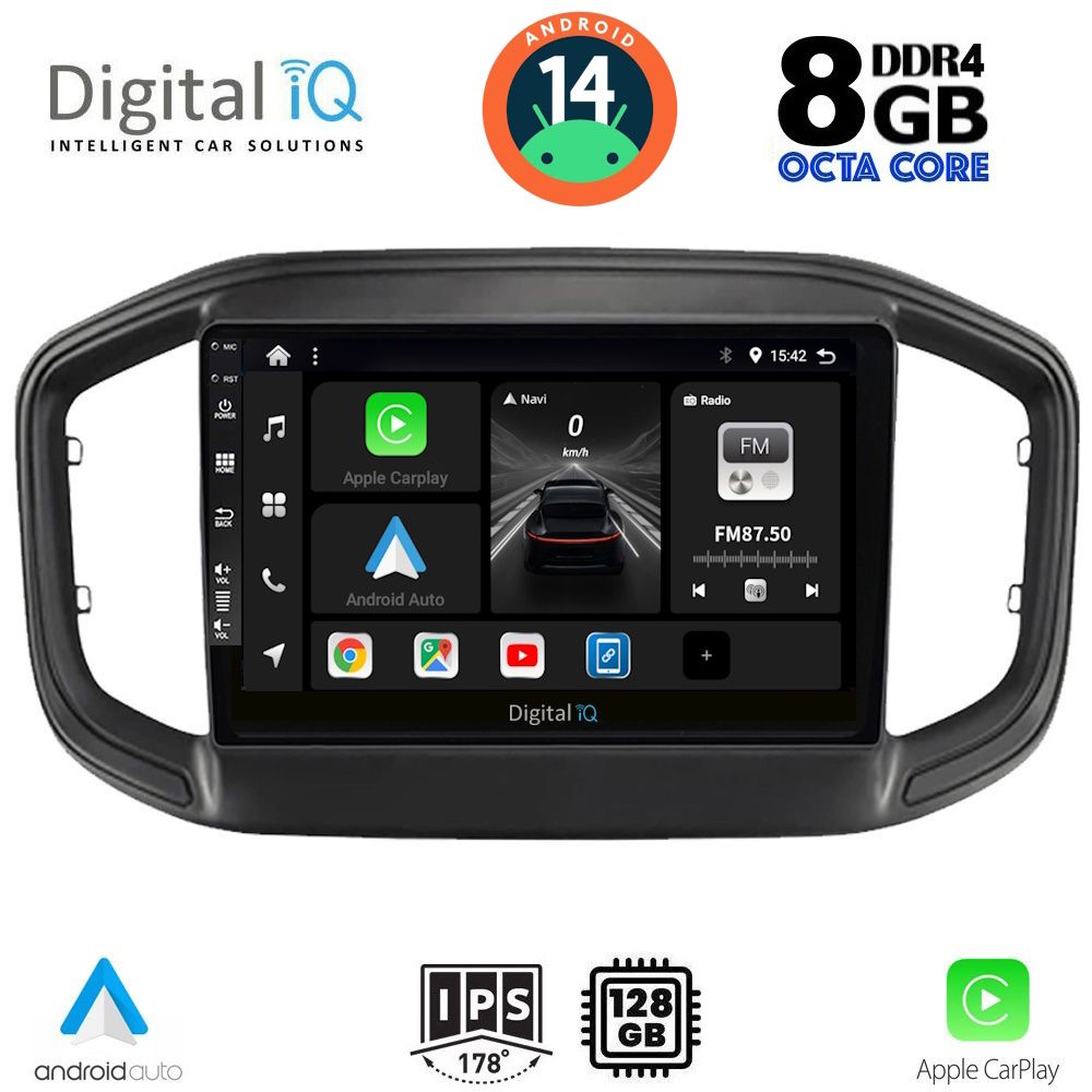 DIGITAL IQ BXF 7147_CPA (9inc) MULTIMEDIA TABLET for FIAT STRADA mod. 2020&gt;