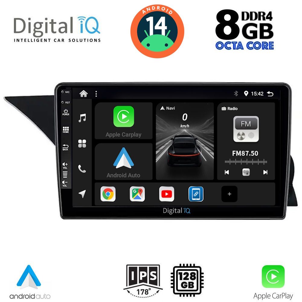 DIGITAL IQ BXF 7412_CPA (NTG 4.5) (9inc) MULTIMEDIA TABLET for MERCEDES GLK (X204) mod. 2013-2017