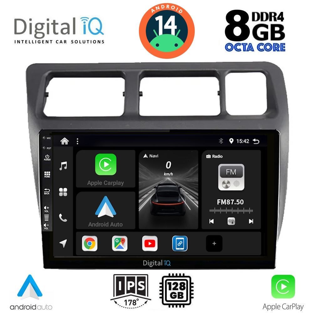 DIGITAL IQ BXF 7710_CPA (9inc) MULTIMEDIA TABLET for TOYOTA COROLLA mod. 1992-1997