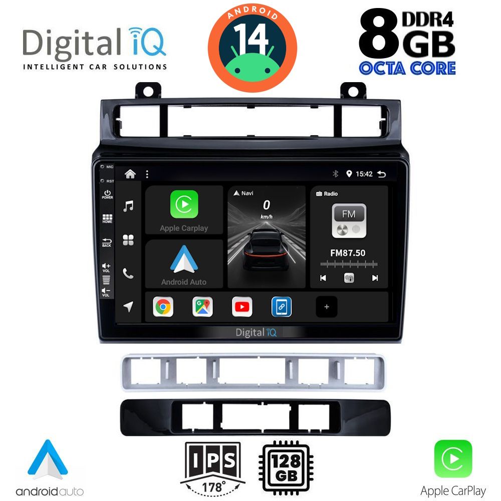 DIGITAL IQ BXF 7766_CPA (9inc) MULTIMEDIA TABLET for VW TOUAREG mod. 2011-2018