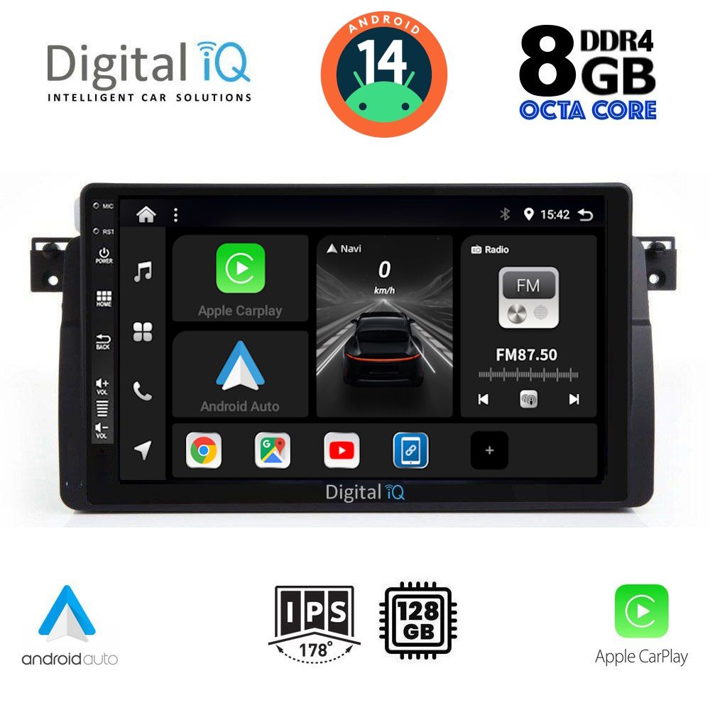 DIGITAL IQ BXF 7042_CPA (9inc) MULTIMEDIA TABLET for BMW E46 mod. 1998-2005