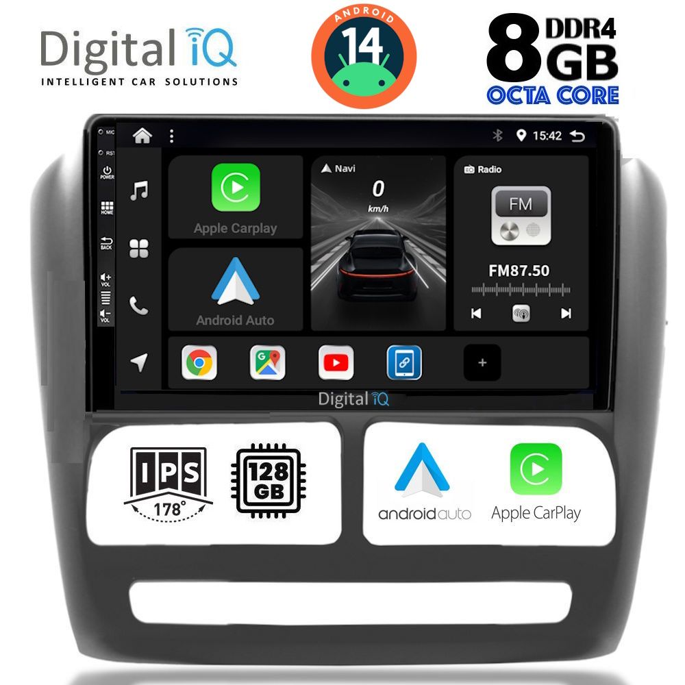 DIGITAL IQ BXF 7137_CPA (9inc) MULTIMEDIA TABLET for FIAT DOBLO mod. 2010-2015