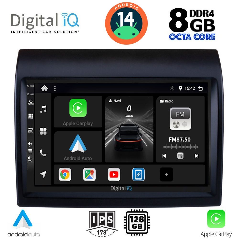 DIGITAL IQ BXF 7141_CPA (9inc) MULTIMEDIA TABLET for FIAT DUCATO – CITROEN JUMPER – PEUGEOT BOXER mod. 2011-2021