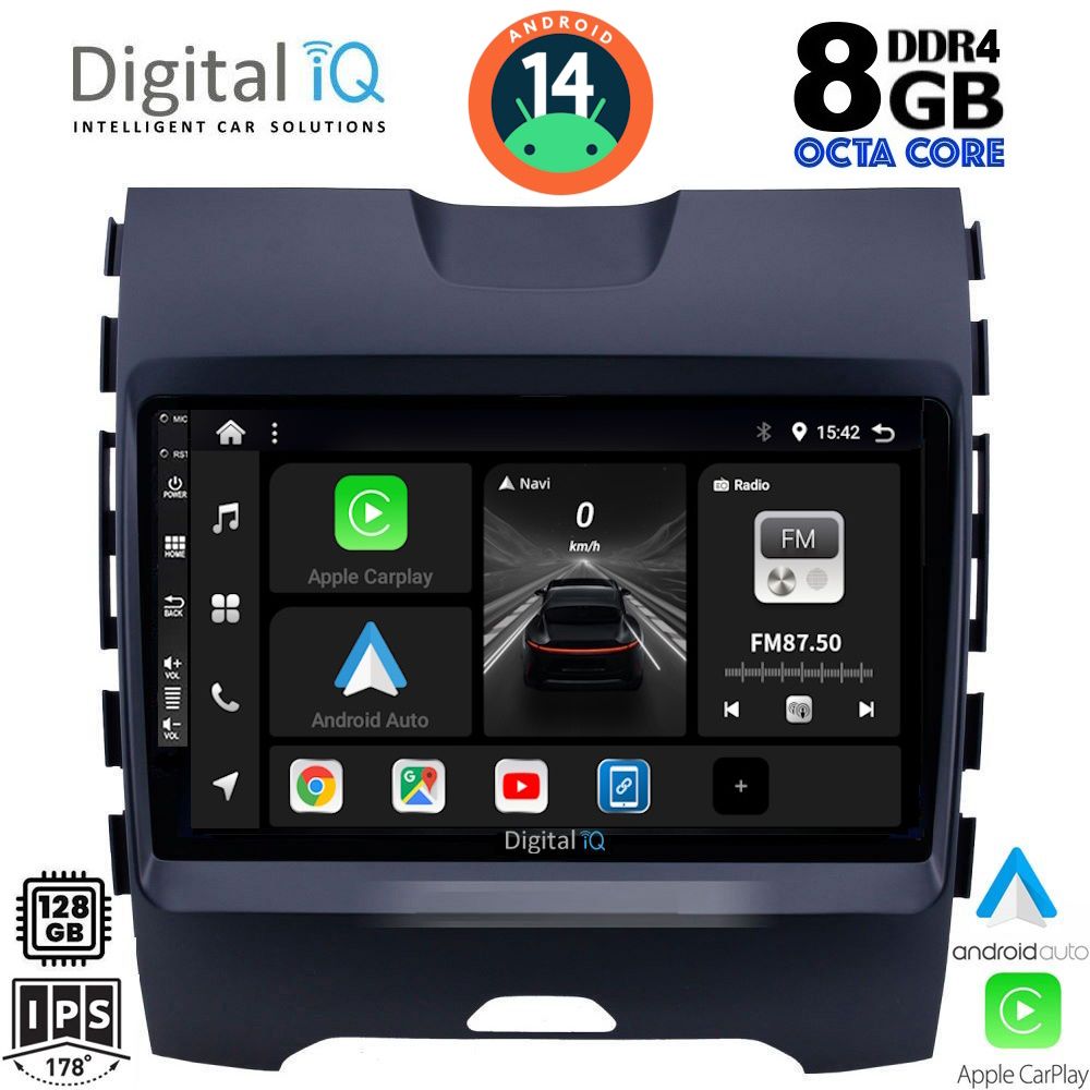 DIGITAL IQ BXF 7152_CPA (9inc) MULTIMEDIA TABLET for FORD EDGE mod. 2015&gt;