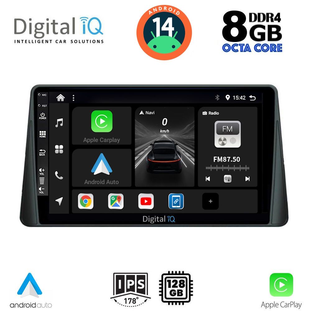 DIGITAL IQ BXF 7158_CPA (9inc) MULTIMEDIA TABLET for FORD FOCUS mod. 2019&gt;