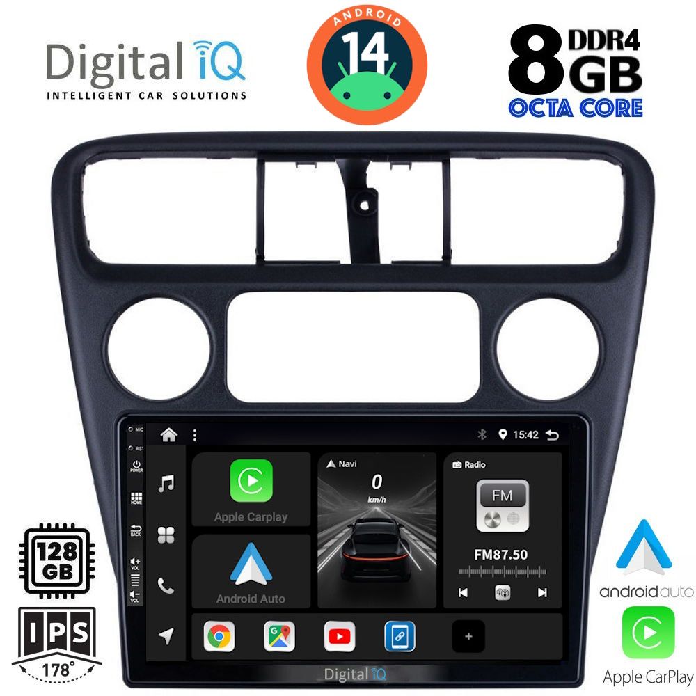 DIGITAL IQ BXF 7181_CPA (9inc) MULTIMEDIA TABLET for HONDA ACCORD COUPE mod. 1998-2004