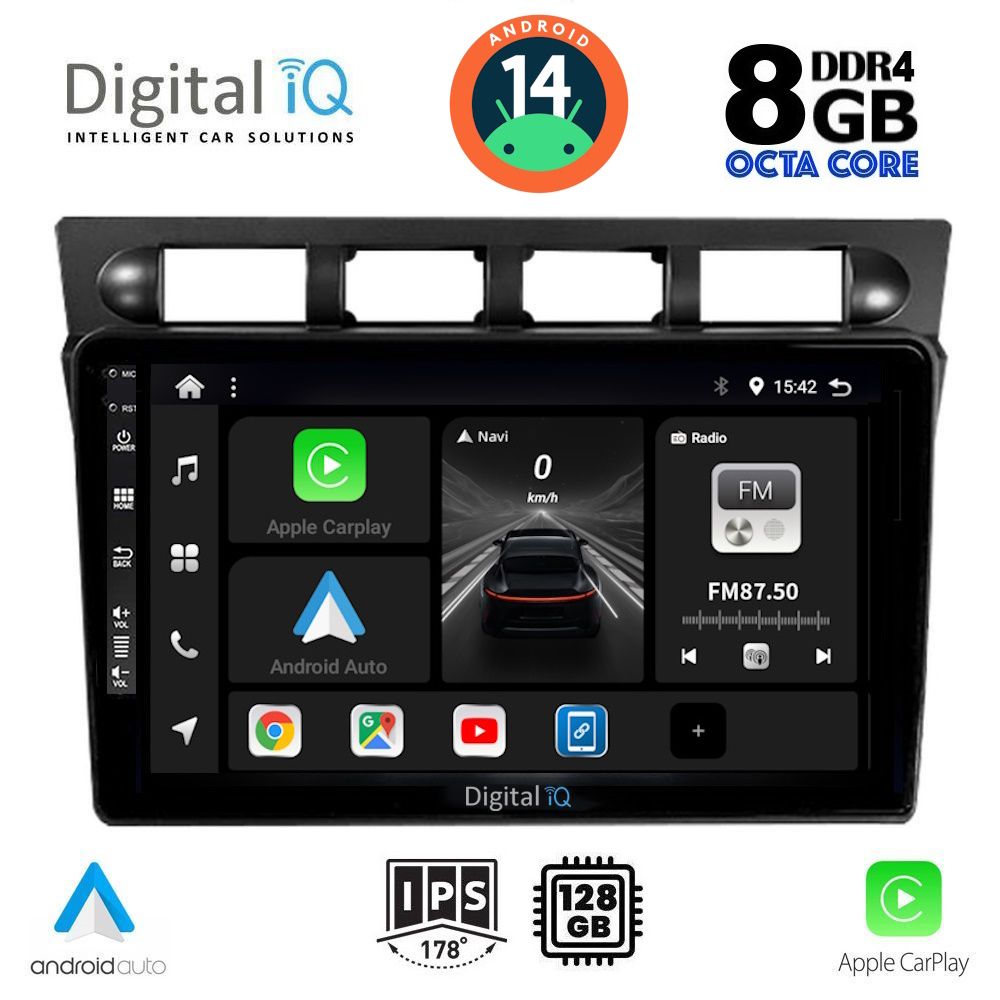 DIGITAL IQ BXF 7306_CPA (9inc) MULTIMEDIA TABLET for KIA PICANTO mod. 2004-2008