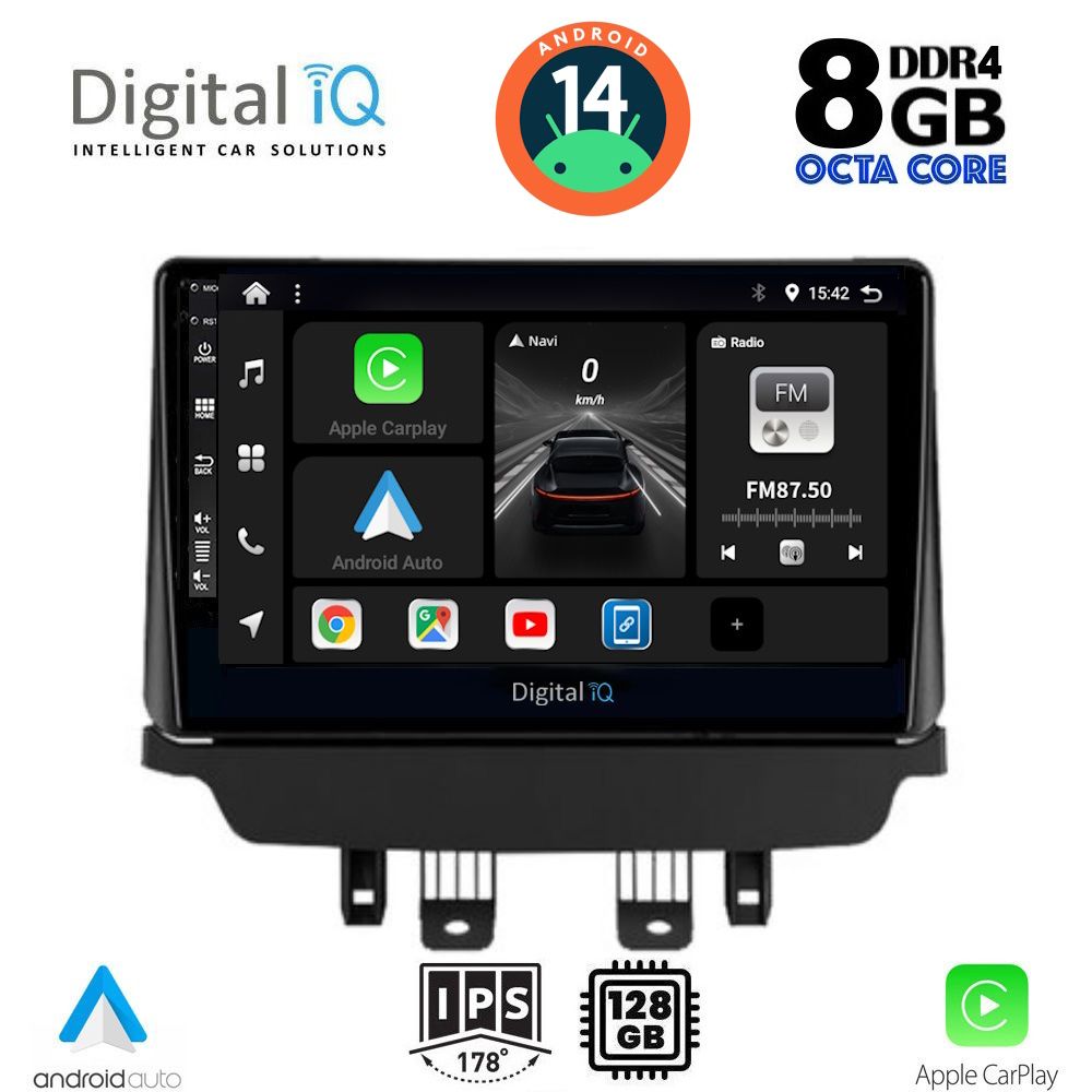 DIGITAL IQ BXF 7362_CPA (9inc) MULTIMEDIA TABLET for MAZDA 2 mod. 2014&gt;