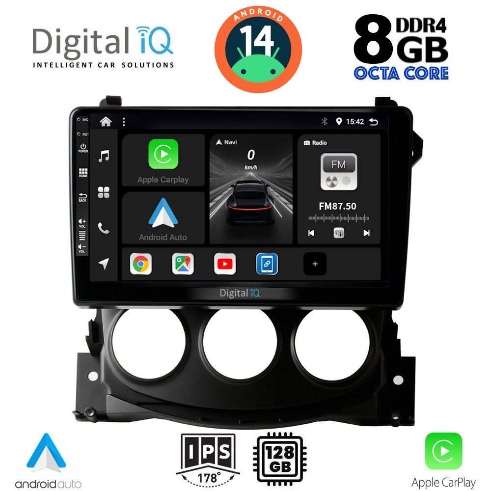 DIGITAL IQ BXF 7479_CPA (9inc) MULTIMEDIA TABLET for NISSAN 370Z mod. 2009-2012