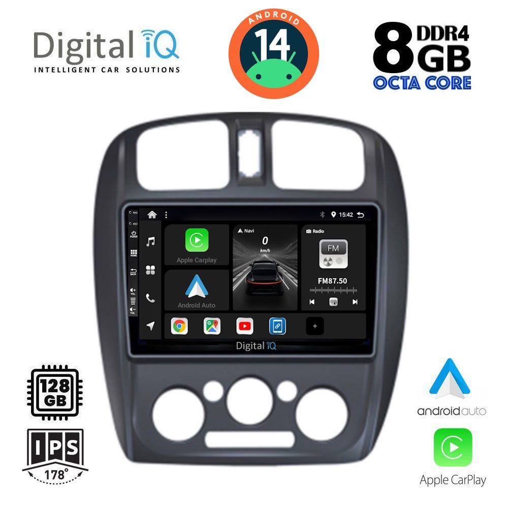 DIGITAL IQ BXF 7363_CPA (9inc) MULTIMEDIA TABLET for MAZDA 323 mod. 1998-2004