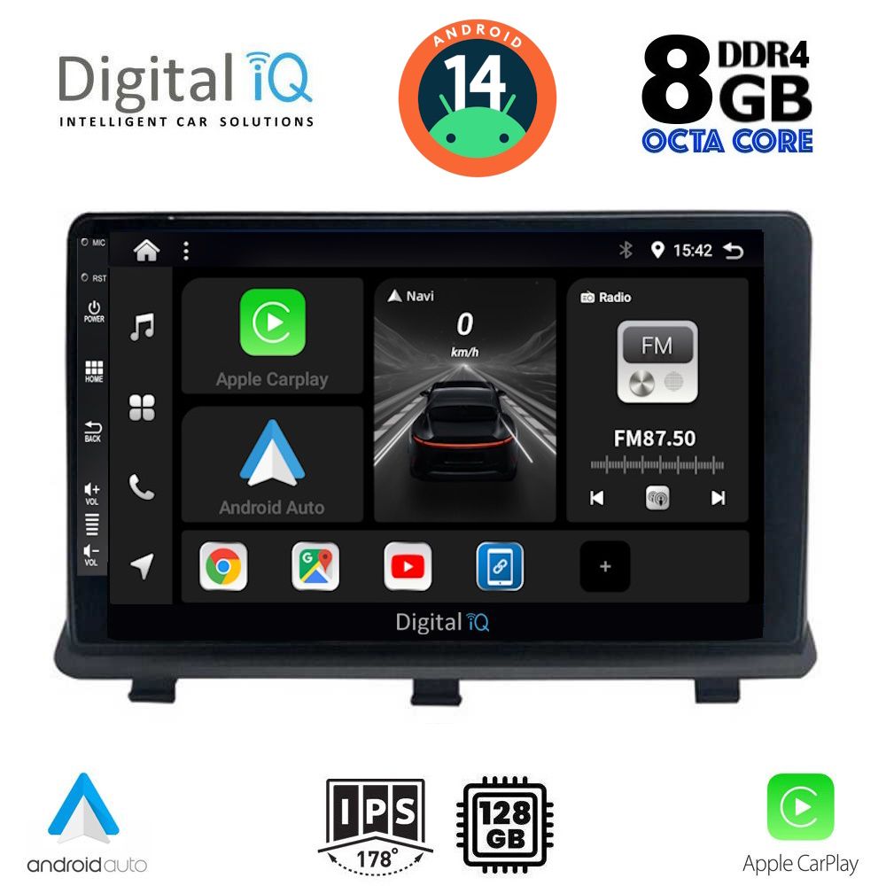 DIGITAL IQ BXF 7480_CPA (9inc) MULTIMEDIA TABLET for OPEL ANTARA mod. 2006&gt;