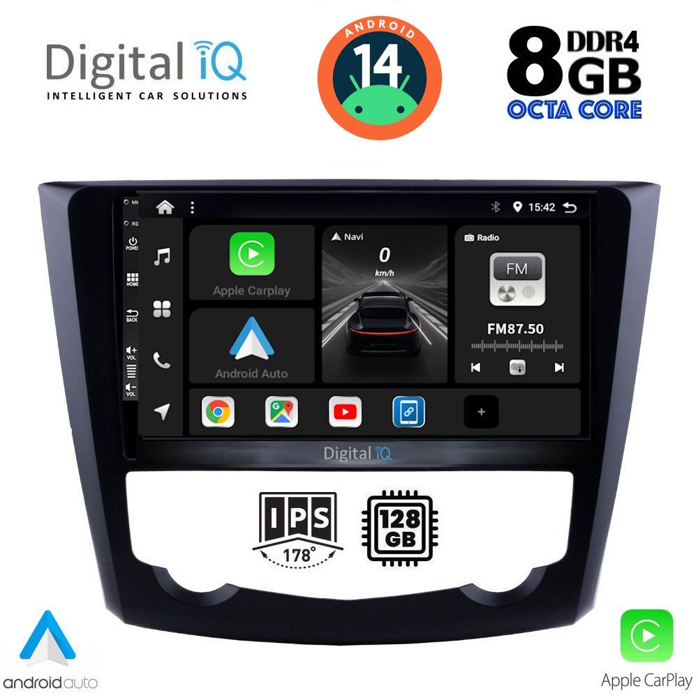 DIGITAL IQ BXF 7549_CPA (9inc) MULTIMEDIA TABLET for RENAULT KADJAR mod. 2015&gt;