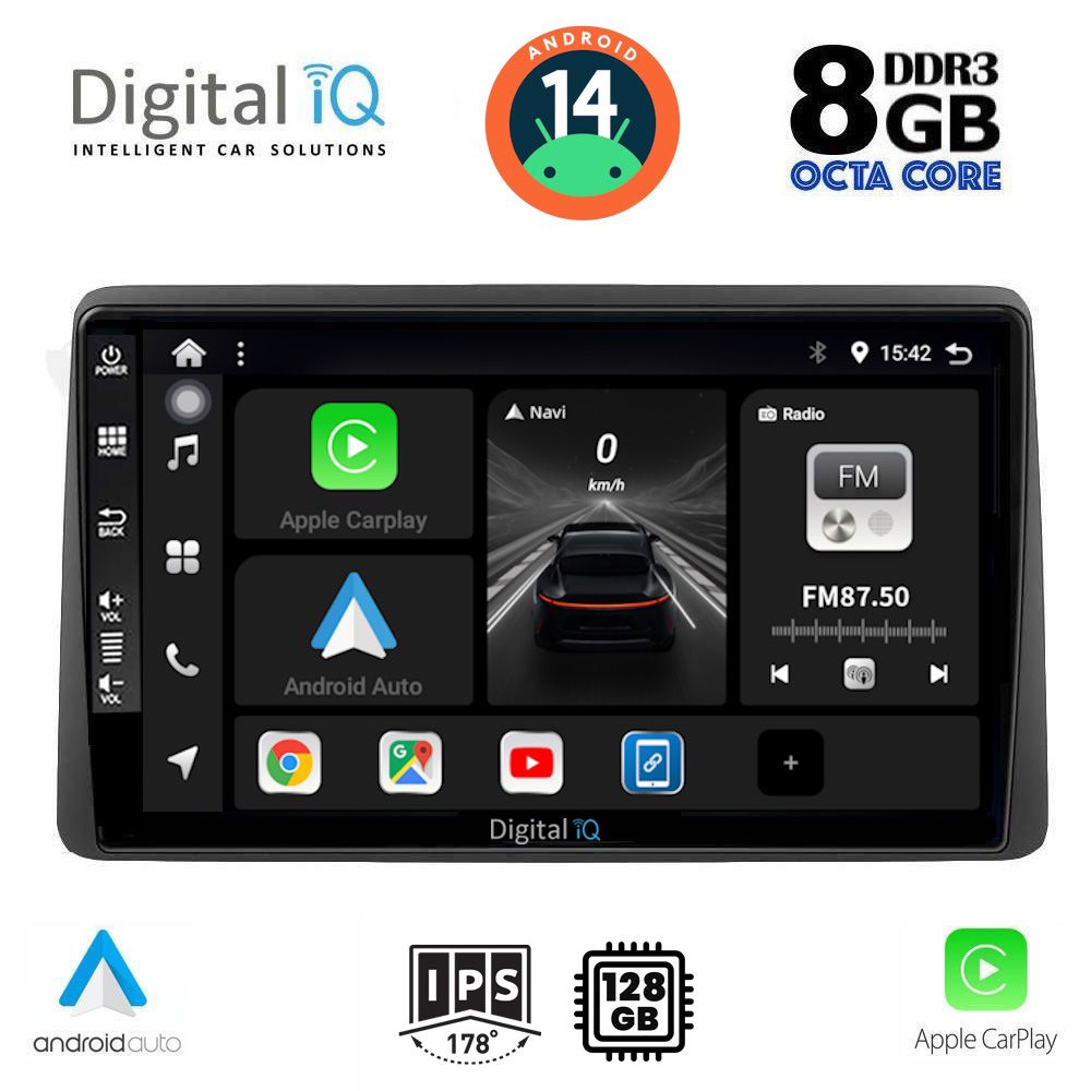 DIGITAL IQ BXF 7104_CPA (10inc) MULTIMEDIA TABLET for DACIA DUSTER mod. 2019&gt;