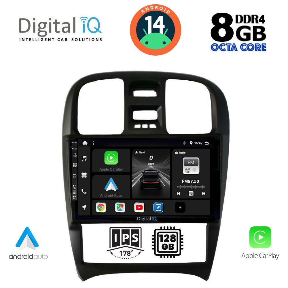 DIGITAL IQ BXF 7247_CPA (9inc) MULTIMEDIA TABLET for HYUNDAI SONATA mod. 2000-2006