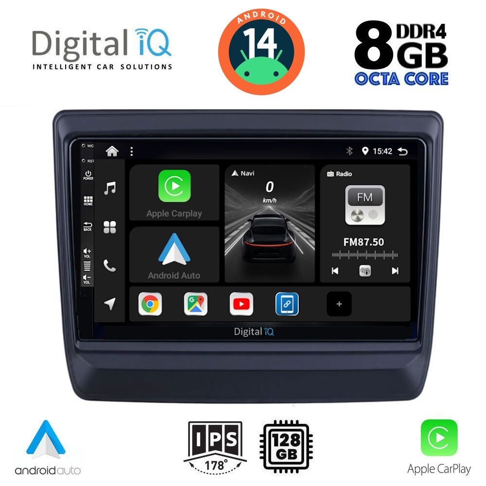 DIGITAL IQ BXF 7256_CPA (9inc) MULTIMEDIA TABLET for ISUZU DMAX mod. 2020&gt;