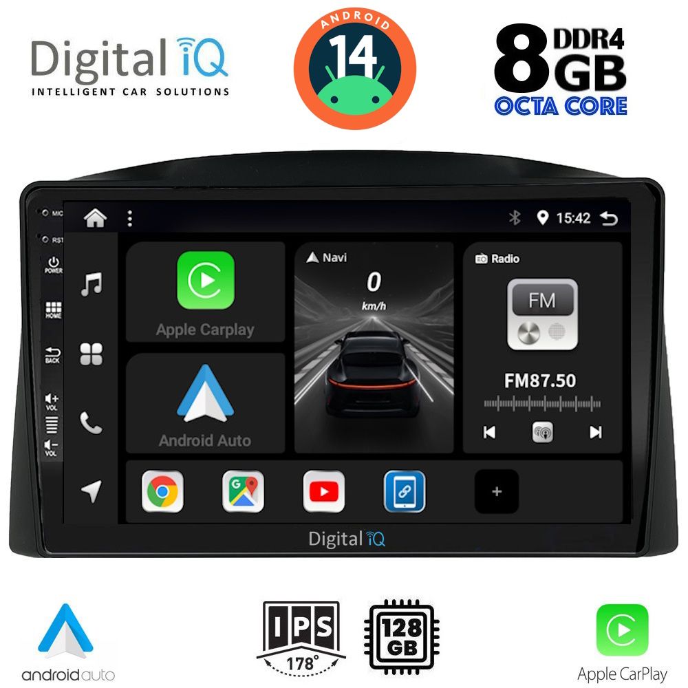 DIGITAL IQ BXF 7271_CPA (10inc) MULTIMEDIA TABLET for JEEP GRAND CHEROKEE mod. 2005-2007 with Original Navi