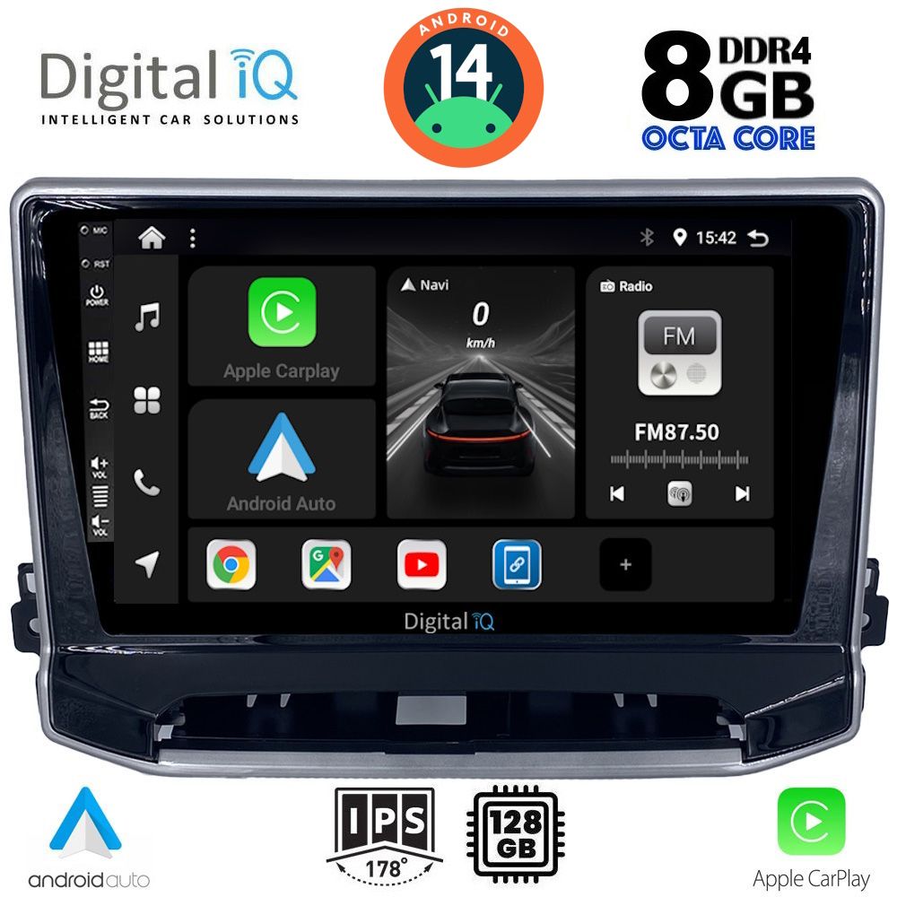 DIGITAL IQ BXF 7279_CPA (10inc) MULTIMEDIA TABLET for JEEP COMPASS mod. 2022>