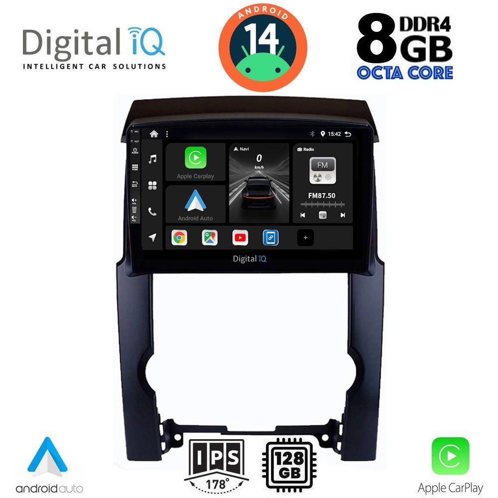 DIGITAL IQ BXF 7318_CPA (10inc) MULTIMEDIA TABLET for KIA SORENTO mod. 2009-2014