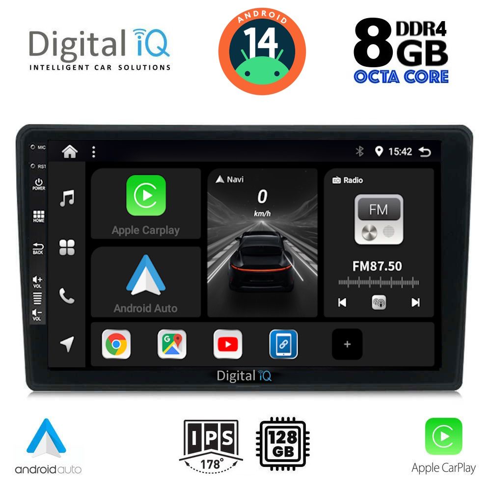 DIGITAL IQ BXF 7360_CPA (10inc) MULTIMEDIA TABLET for MAZDA 2 mod. 2002-2007